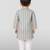Baby boys aqua pure cotton printed kurta pyjama set