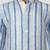 Baby boys blue pure cotton printed kurta pyjama set
