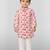 Baby boys pink pure cotton animal print kurta pyjama set