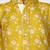Baby boys yellow pure cotton floral print kurta pyjama set