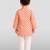 Baby boys peach pure cotton floral print kurta pyjama set