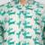 Baby boys aqua pure cotton animal print kurta pyjama set