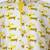 Baby boys yellow pure cotton animal print kurta pyjama set