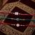 Multi color set of 3 thread rakhis traditional finish