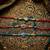 Multi color set of 3 thread rakhis ethnic style