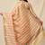 Banarasi pure chiffon silk dupatta in yellow colour with zari work