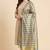 Banarasi pure tissue silk dupatta in mehendi  colour with zari work