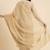 Banarasi pure chiniya silk dupatta in cream colour with zari work