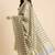 Banarasi pure tissue silk dupatta in mehendi  colour with zari work