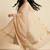 Banarasi pure chiniya silk dupatta in cream colour with zari work