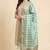 Banarasi pure chiffon silk dupatta in light green colour with zari work