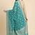 Banarasi pure khaddi georgette silk dupatta in green colour with zari work