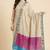 Banarasi pure chiniya silk dupatta in cream colour with zari work