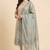 Banarasi pure chiniya crust silk dupatta in pistagreen colour with zari work