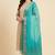 Banarasi pure chiffon silk dupatta in green colour with zari work