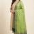 Banarasi pure chiffon silk dupatta in dual contrast shade with zari work