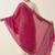 Banarasi pure chiffon silk dupatta in magenta colour with floral zari booti work