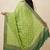 Banarasi pure chiffon silk dupatta in dual contrast shade with zari work