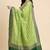 Banarasi pure chiffon silk dupatta in dual contrast shade with zari work