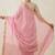 Banarasi pure chiffon silk dupatta in pink colour with zari booti work