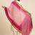Banarasi pure chiffon silk dupatta in rani pink colour with zari work