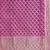 Banarasi pure khaddi georgette silk dupatta in pink colour with minakari work