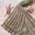Light Green Color  Multicolor floral embroidery Work Silk Blend Saree