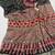Black Color Printed And Real mirror work Silk Blend Saree