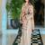 Off-white printed cameric cotton full stitched farshi salwar suit set