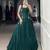 GREEN Mirror Work Marble Navratri Lehenga Choli with Chanderi Blouse and Koti