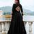 Black Gamthi Work Mirror Rayon Navratri  Lehenga Choli With Jacket Set