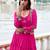 Pink Gamthi Work Mirror Detailed Pure Rayon Navratri Lehenga Choli With Jacket Set