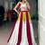 Multicolor Gota Patti Work Pure Rayon Navratri Lehenga Choli With Koti Set