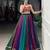 Multicolor Gamthi Mirror Work Georgette Navratri Lehenga Choli with Blouse