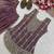 Purple embroidery frendy full stitched sharara palazzo suit set