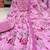 Pink cotton silk hand embroidery kurta set
