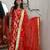 Red Banarasi Brocade Sharara Set | Gold Zari Ethnic Wear