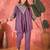 Crushed Crepe Silk Kaftan Set | Luxe Ethnic Wear | Jaipur