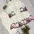White roman embroidered kurti pant set for women