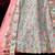 Green Silk Lehenga-Choli with Sequinned Embellishment