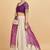 Purple Art Silk Lehenga Choli with Zari Embellishment