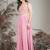 Pink Silk Readymade Lehenga - Thread Work
