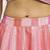 Pink Polyester Lehenga-Choli with Woven Design Sequinned Semi-Stitched Lehenga & Blouse With Dupatta Thread Work