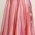 Pink Polyester Lehenga-Choli with Woven Design Sequinned Semi-Stitched Lehenga & Blouse With Dupatta Thread Work