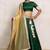 Green Art Silk Readymade Lehenga-Cholis with Zari Embellishment