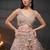 Mauve Tissue Lehenga-Choli with Embroidered Sequinned Beads and Stones