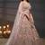 Mauve Tissue Lehenga-Choli with Embroidered Sequinned Beads and Stones