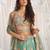lovely green fendy fabric zari sequence embroidered indian wedding lattest designer lehenga choli wedding lehenga