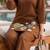 Trendy solid brown cotton kurta with hot air balloon embroidery and matching trousers