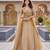 Beige Designer Moti & Sequence Work Lehenga Set